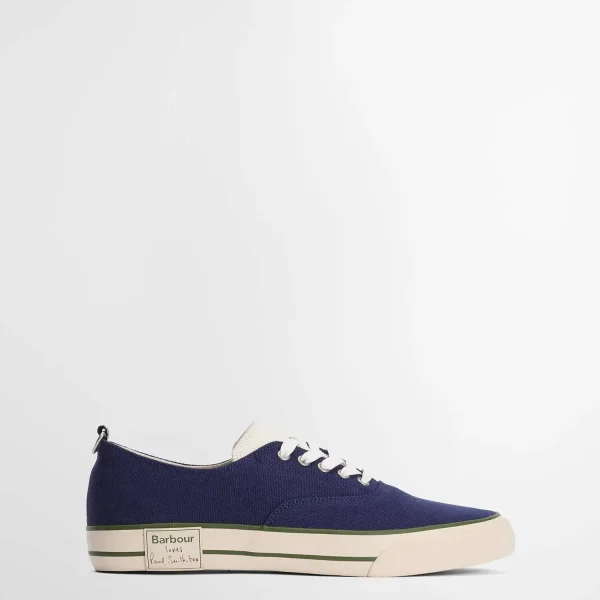 Scarpe Da Tennis Da Uomo Paul Smith Loves Barbour Dark Navy (1)